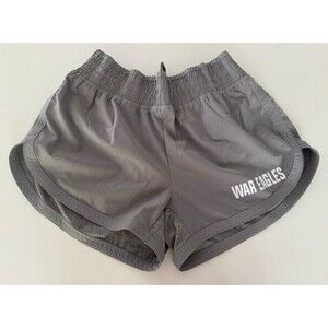North and Acrux  WAR Eagles Athletic running Shorts gray size small sport active